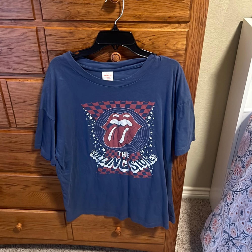 Oversized Rolling Stones American Eagle Tee